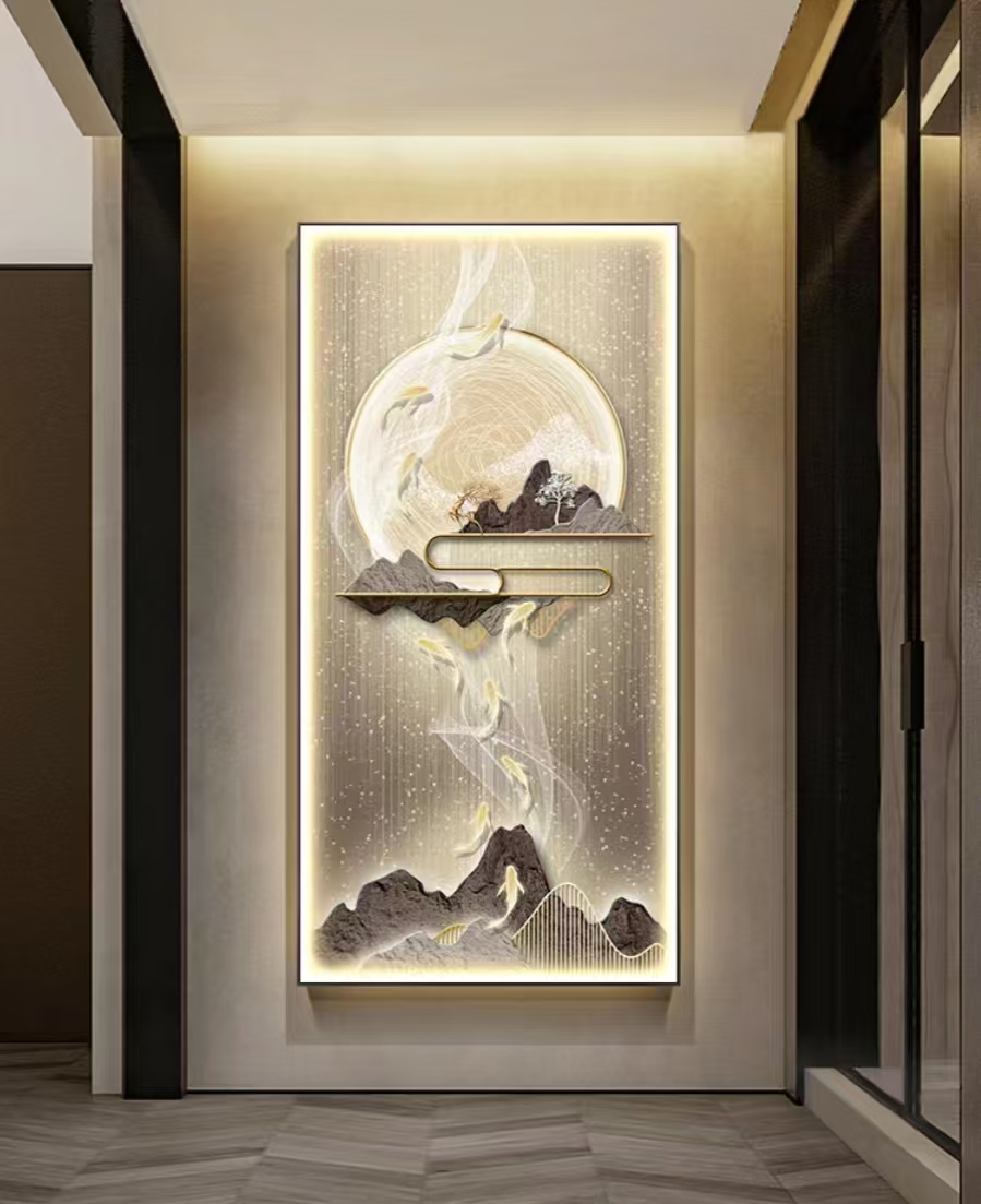  玄关背景墙-极简10